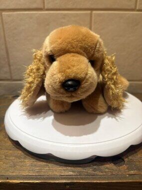Vintage Ty Beanie Buddies Spunky the Cocker Spaniel Plush 2001 No TY Tag